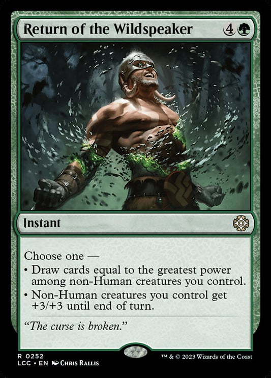 Return of the Wildspeaker - LCC 252