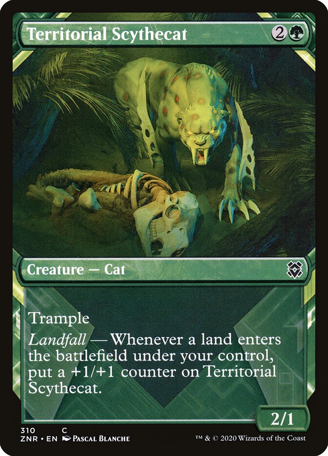 Territorial Scythecat - Zendikar Rising 310 (Foil)