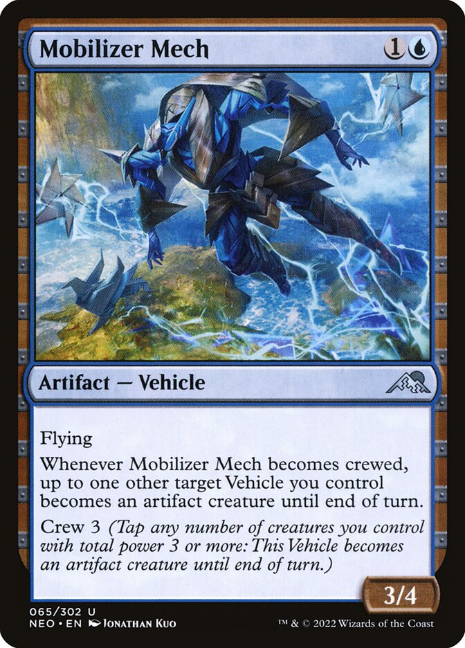 Mobilizer Mech - Kamigawa: Neon Dynasty 65 (Foil)