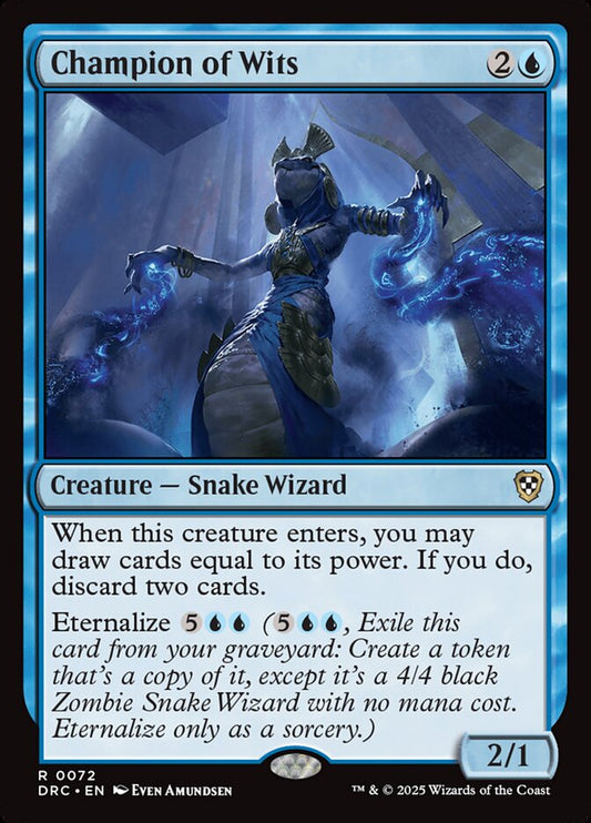 Champion of Wits - DRC 72
