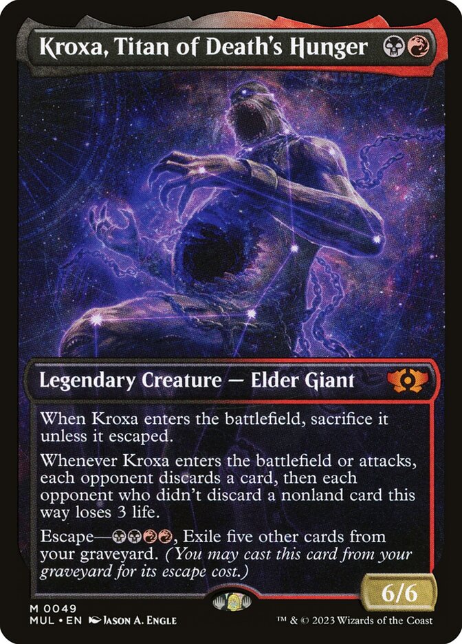 Kroxa, Titan of Death's Hunger - MUL 49