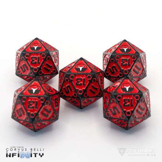 Infinity D20 set - Nomads - Die Hard Dice