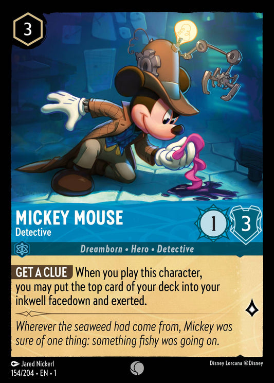 Mickey Mouse - Detective - 154/204 (Foil)