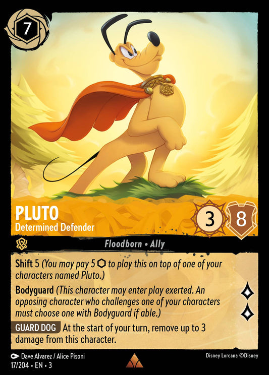 Pluto - Determined Defender -  17/204 (Foil)