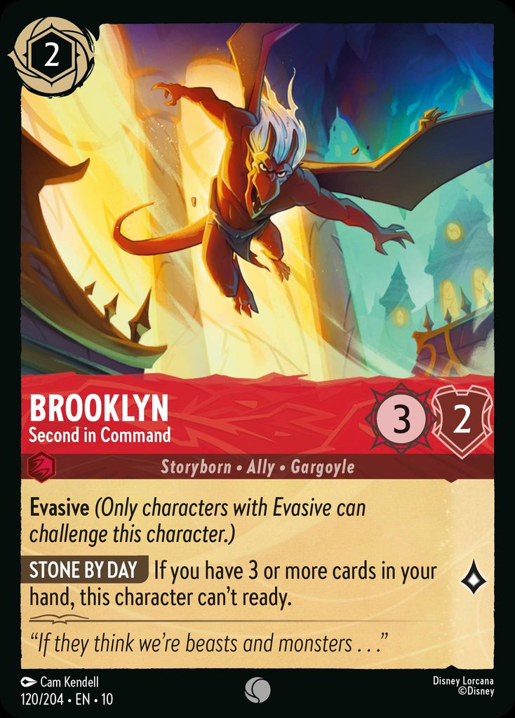 Brooklyn - Second in Command - Whispers in the Well 120/204  (Foil) - Near Mint - Ungraded