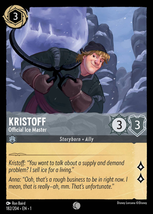 Kristoff - Official Ice Master - 182/204 (Foil)