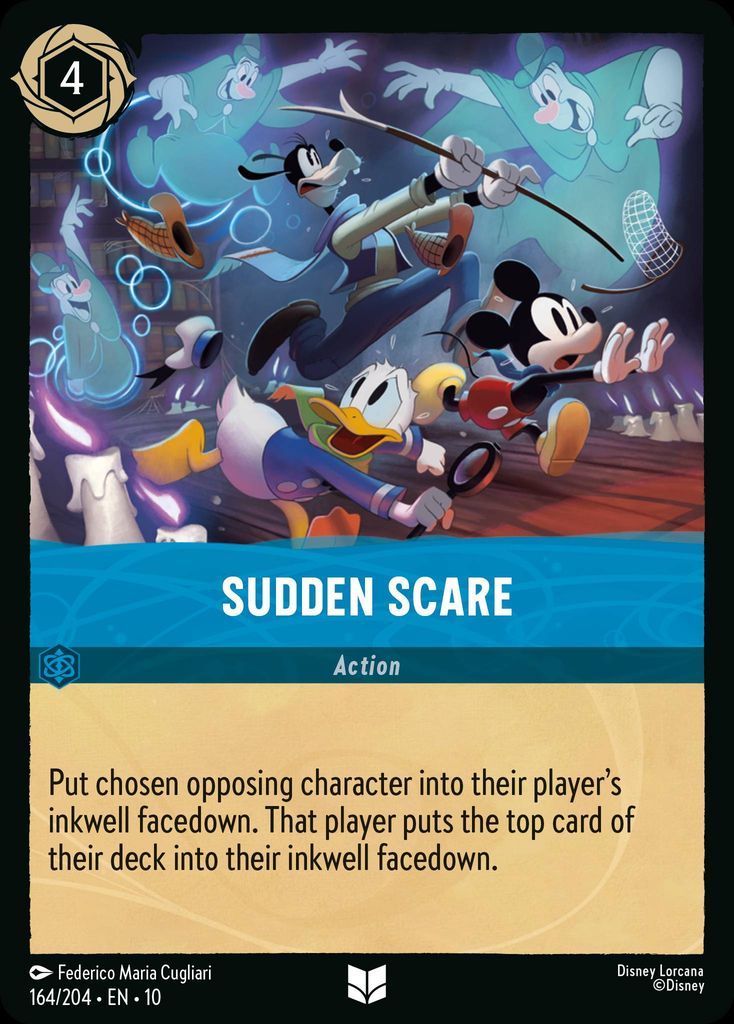 Sudden Scare - Whispers in the Well 164/204 (Foil) - Near Mint