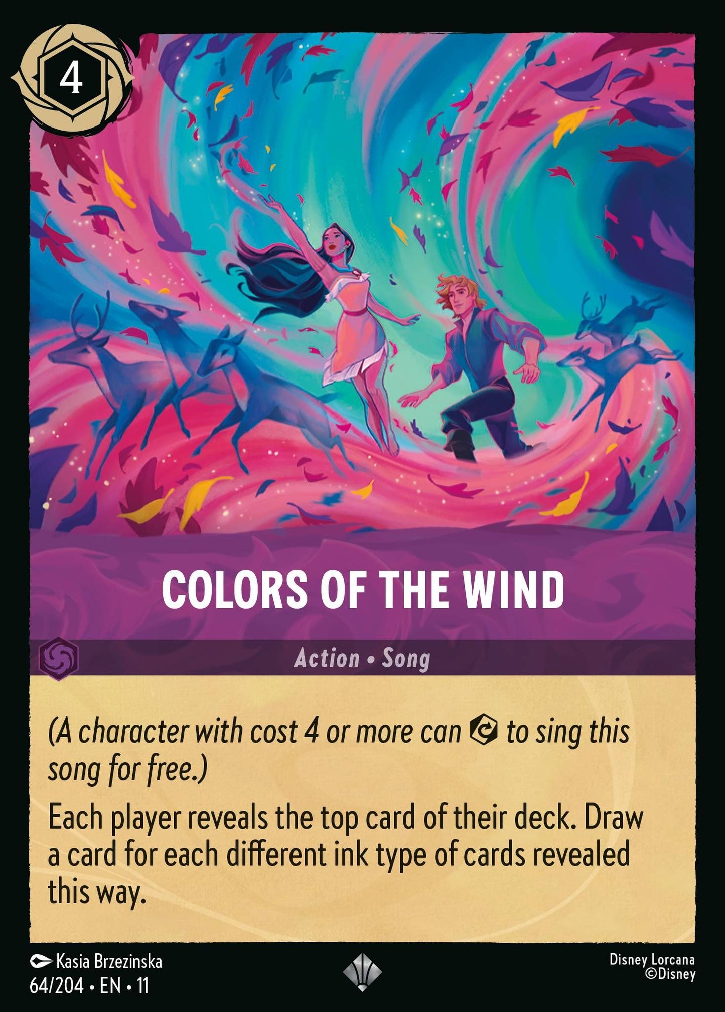 Colors of the Wind - Winterspell 64/204 - Near Mint