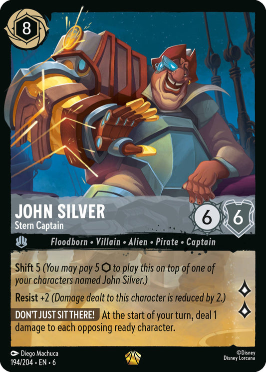 John Silver - Stern Captain - Azurite Sea 194/204 - Near Mint