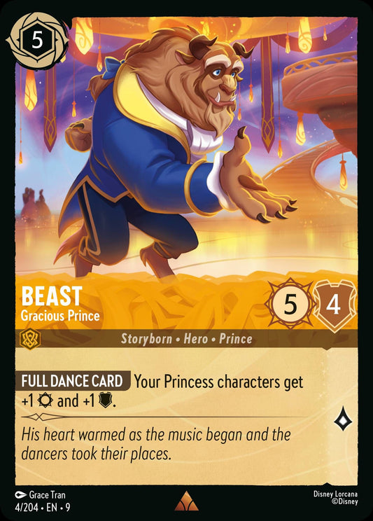 Beast - Gracious Prince - Fabled 4/204  - Near Mint - Ungraded