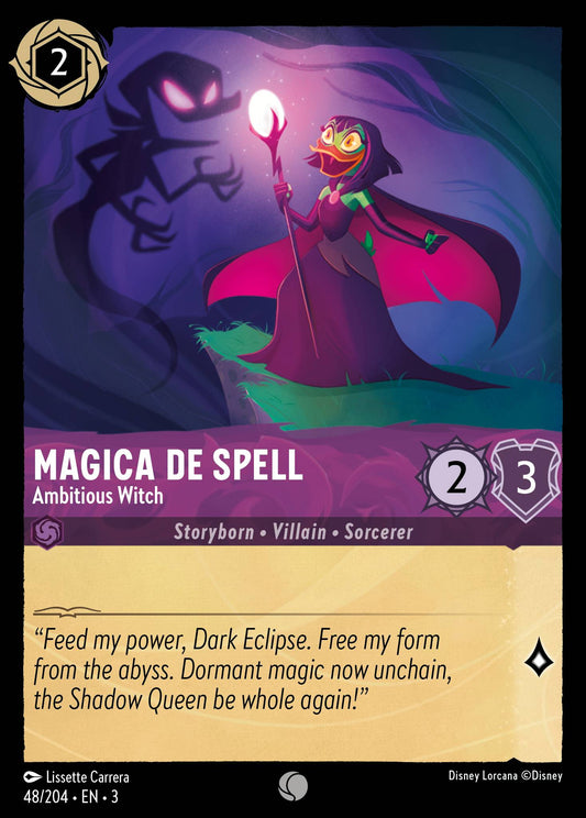 Magica De Spell - Ambitious Witch -  48/204 (Foil)