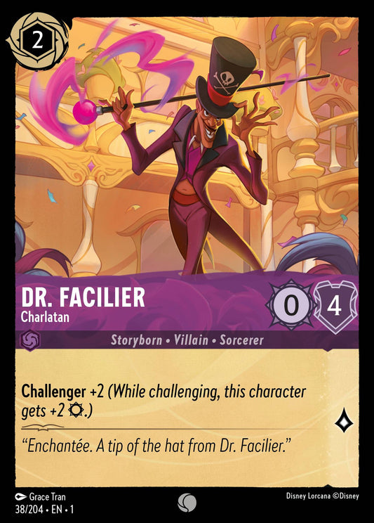 Dr. Facilier - Charlatan - 38/204 (Foil)