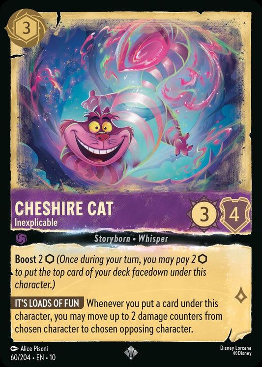 Cheshire Cat - Inexplicable - Whispers in the Well 60/204 - Near Mint