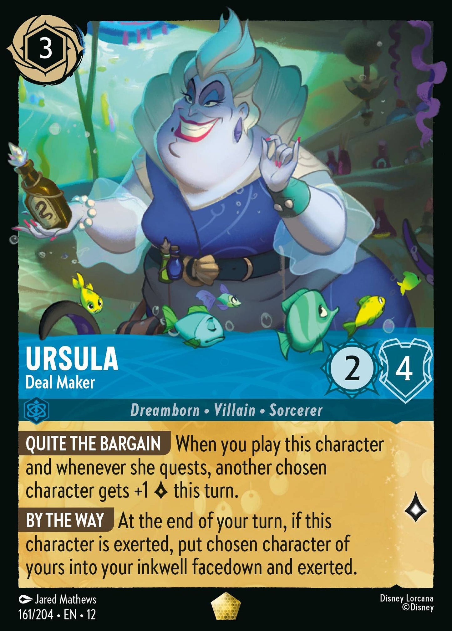 Ursula - Deal Maker - Wilds Unknown 161/204 - Near Mint