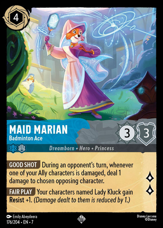 Maid Marian - Badminton Ace - Archazia's Island 176/204  - Near Mint - Ungraded