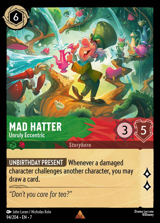Mad Hatter - Unruly Eccentric - Archazia's Island 94/204  - Near Mint - Ungraded