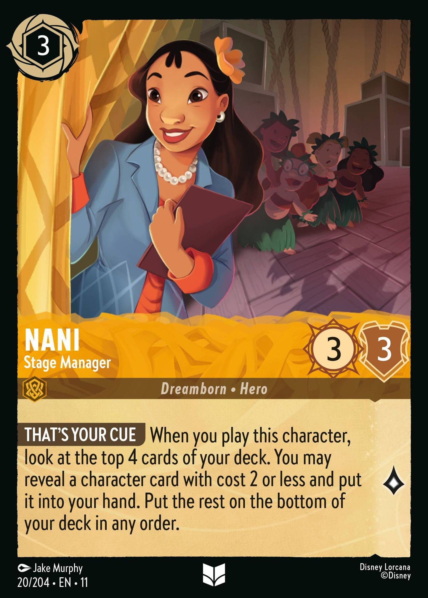 Nani - Stage Manager - Winterspell 20/204 - Near Mint