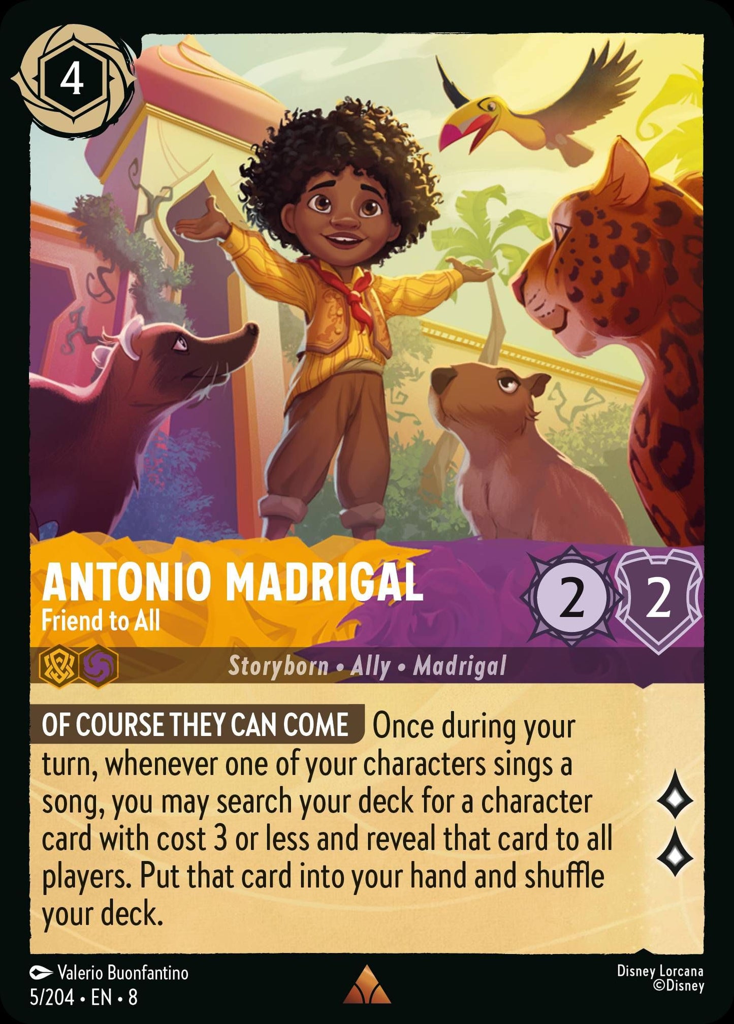 Antonio Madrigal - Friend to All - Reign of Jafar 5/204