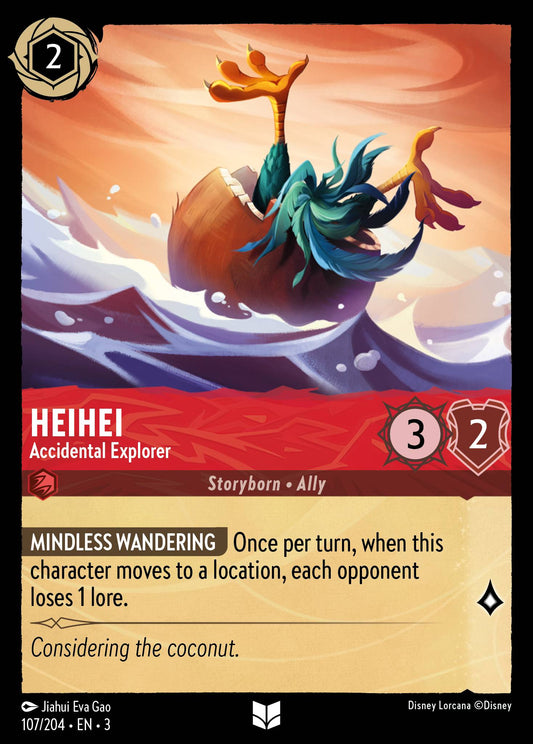 HeiHei - Accidental Explorer -  107/204 (Foil)