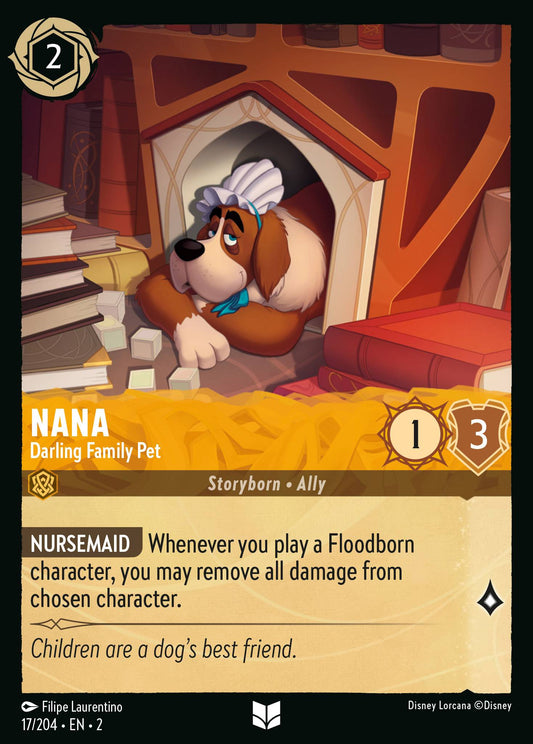 Nana - Darling Family Pet - 17/204 (Foil)
