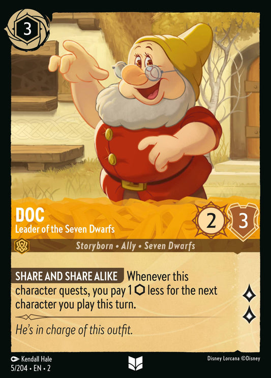 Doc - Leader of the Seven Dwarfs - 5/204 (Foil)
