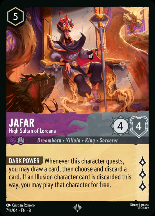 Jafar - High Sultan of Lorcana - Reign of Jafar 74/204 - Near Mint
