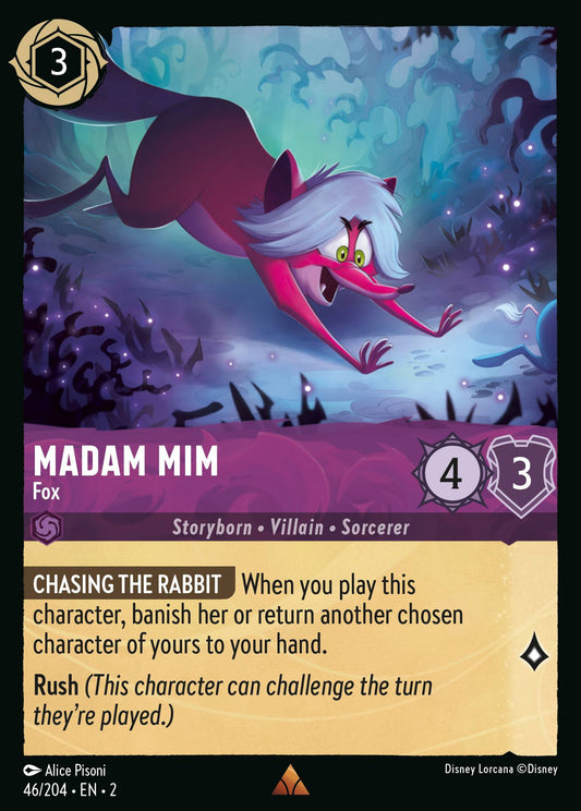 Madam Mim - Fox - Rise of the Floodborn 46/204 - Near Mint