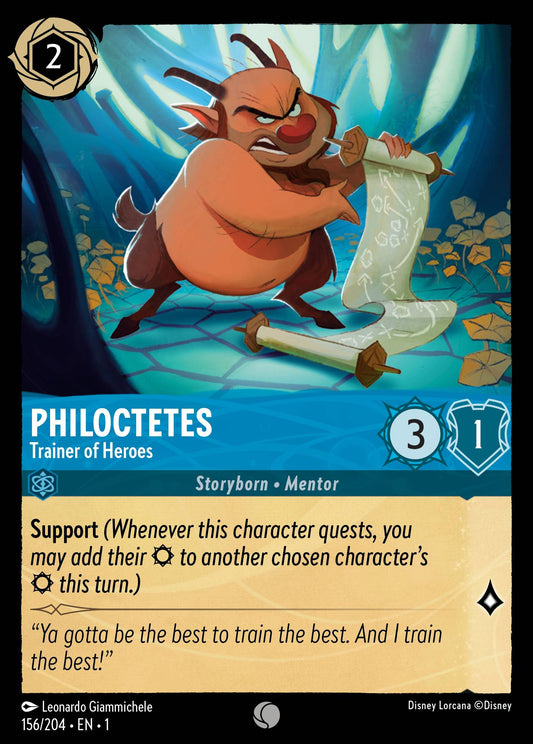 Philoctetes - Trainer of Heroes - 156/204 (Foil)