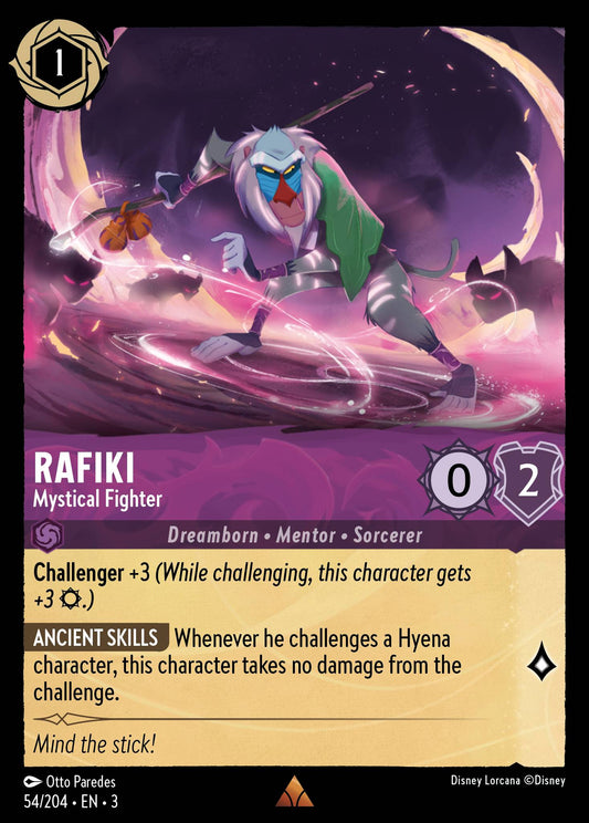 Rafiki - Mystical Fighter -  54//204 (Foil)