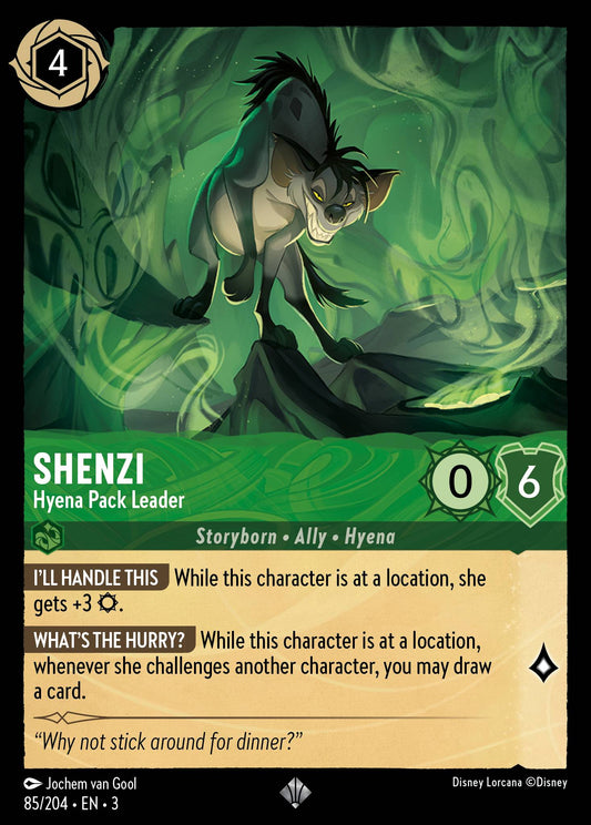 Shenzi - Hyena Pack Leader - Into the Inklands 85/204 - Near Mint