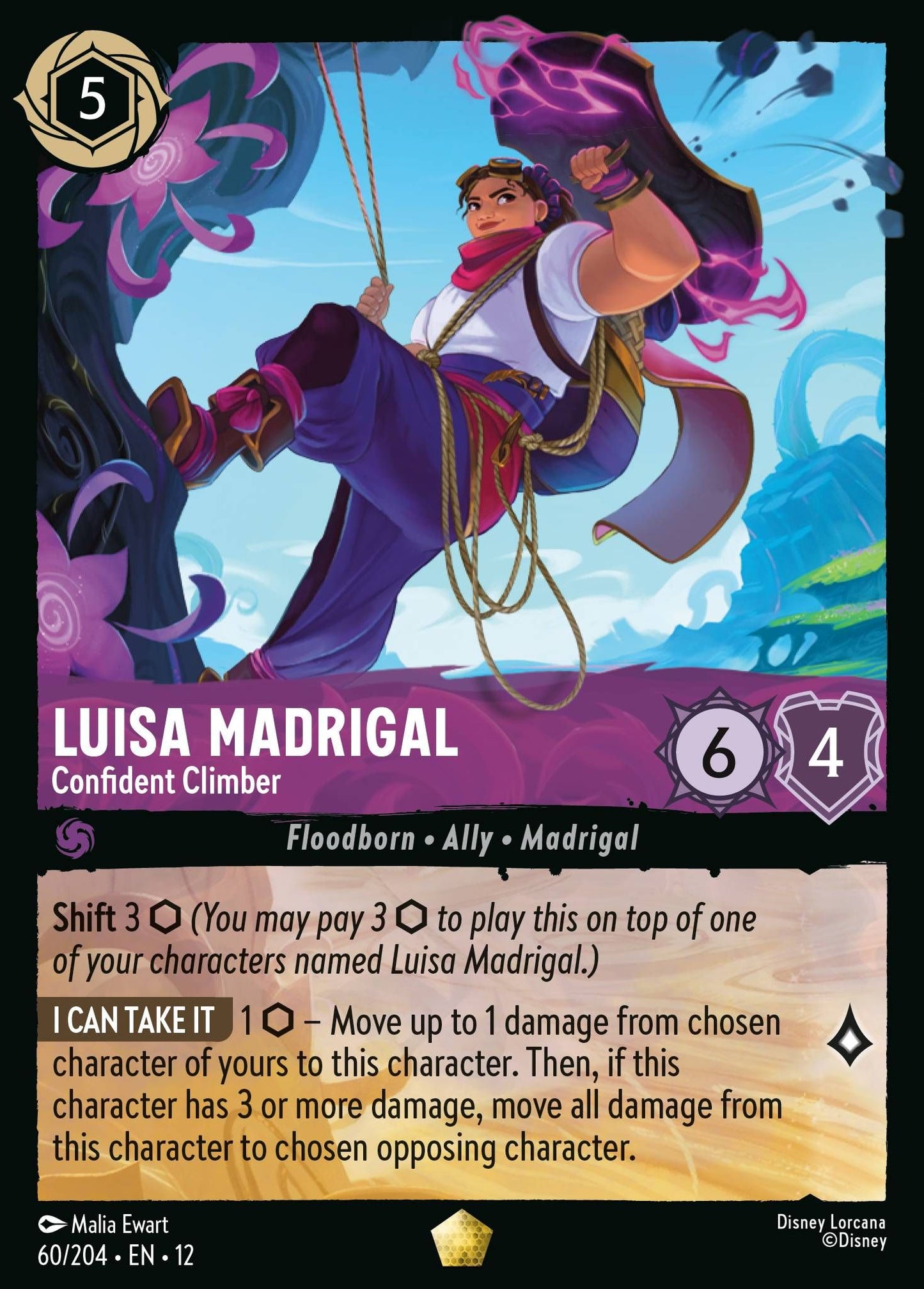 Luisa Madrigal - Confident Climber - Wilds Unknown 60/204 - Near Mint