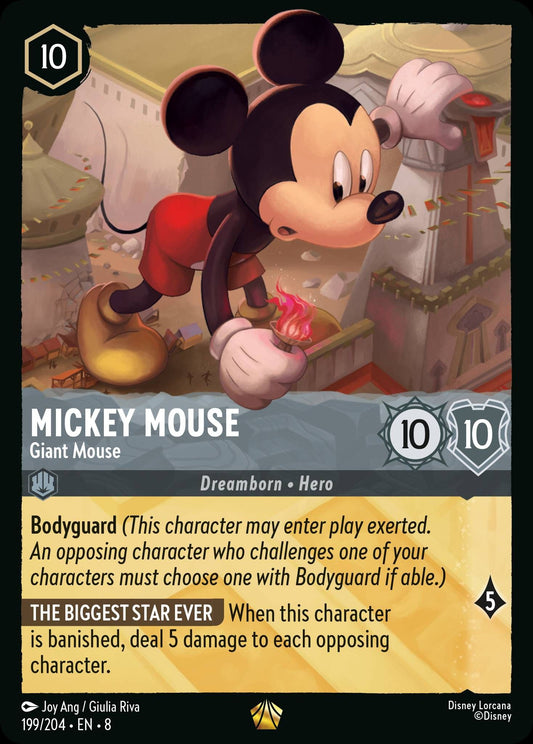 Mickey Mouse - Giant Mouse - Reign of Jafar 199/204