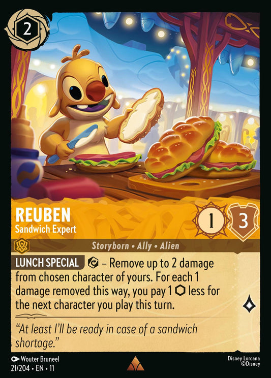 Reuben - Sandwich Expert - Winterspell 21/204 - Near Mint