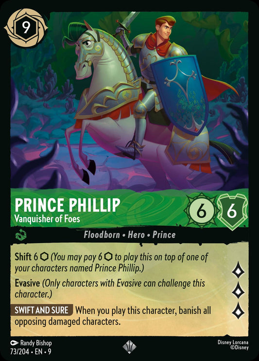 Prince Phillip - Vanquisher of Foes - Fabled 73/204  - Near Mint