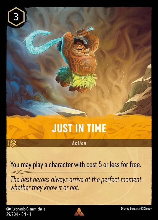 Just in Time - 29/204