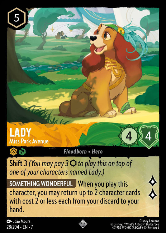 Lady - Miss Park Avenue - Archazia's Island 28/204  (Foil) - Near Mint - Ungraded