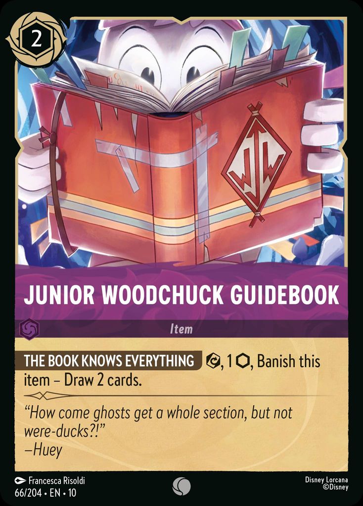 Junior Woodchuck Guidebook - Whispers in the Well 66/204 - Near Mint