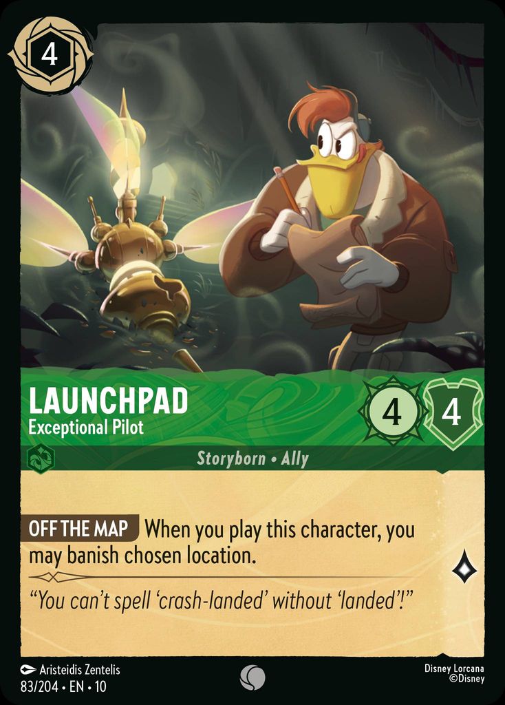 Launchpad - Exceptional Pilot - Whispers in the Well 83/204 (Foil) - Near Mint