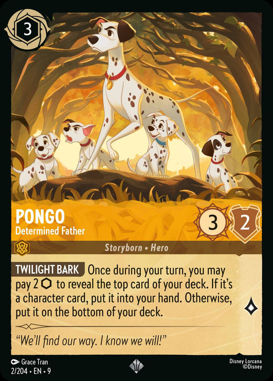 Pongo - Determined Father - Fabled 2/204 - Near Mint