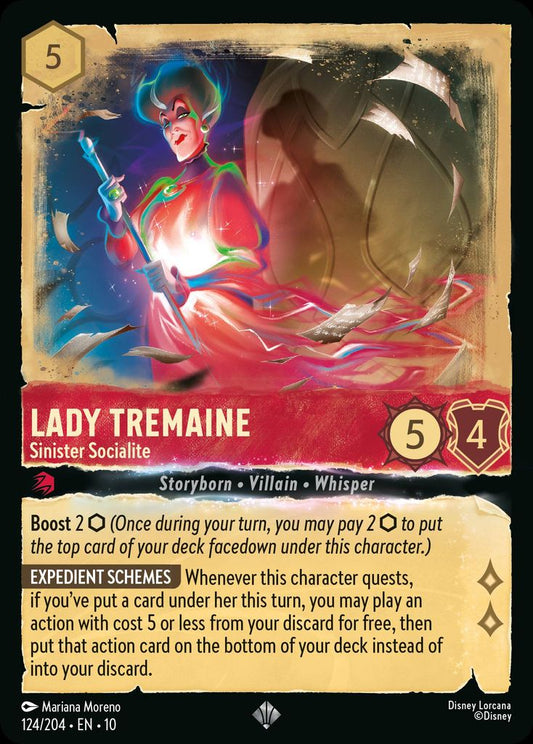 Lady Tremaine - Sinister Socialite - Whispers in the Well 124/204  - Near Mint