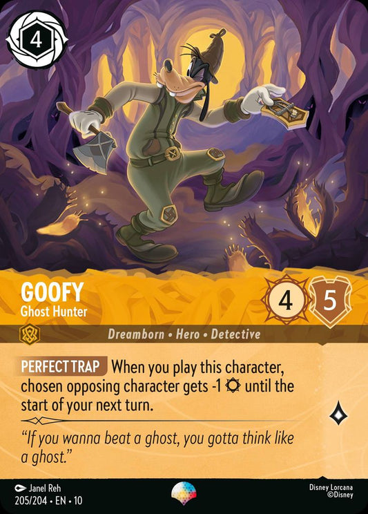 Goofy - Ghost Hunter (Epic) - Whispers in the Well 205/204  (Foil)