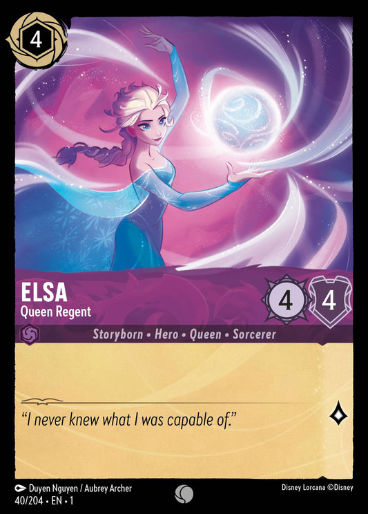 Elsa - Queen Regent - 40/204 (Foil)