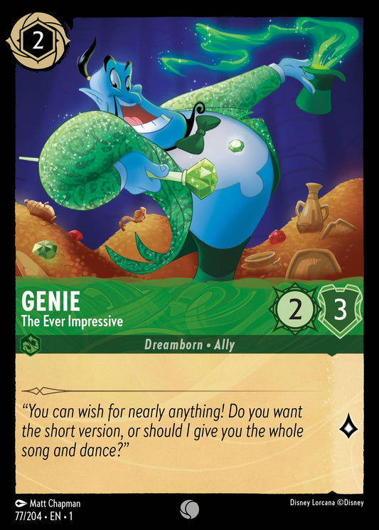 Genie - The Ever Impressive - 77/204 (Foil)