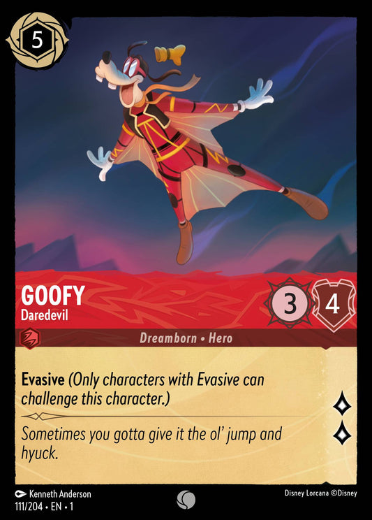 Goofy - Daredevil - 111/204 (Foil)