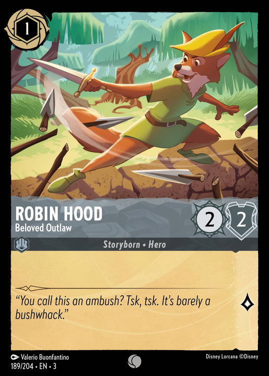 Robin Hood - Beloved Outlaw -  189/204 (Foil)