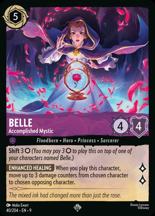 Belle - Accomplished Mystic - Fabled 40/204  - Near Mint