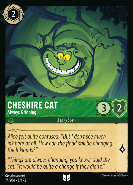 Cheshire Cat - Always Grinning - 74/204 (Foil)