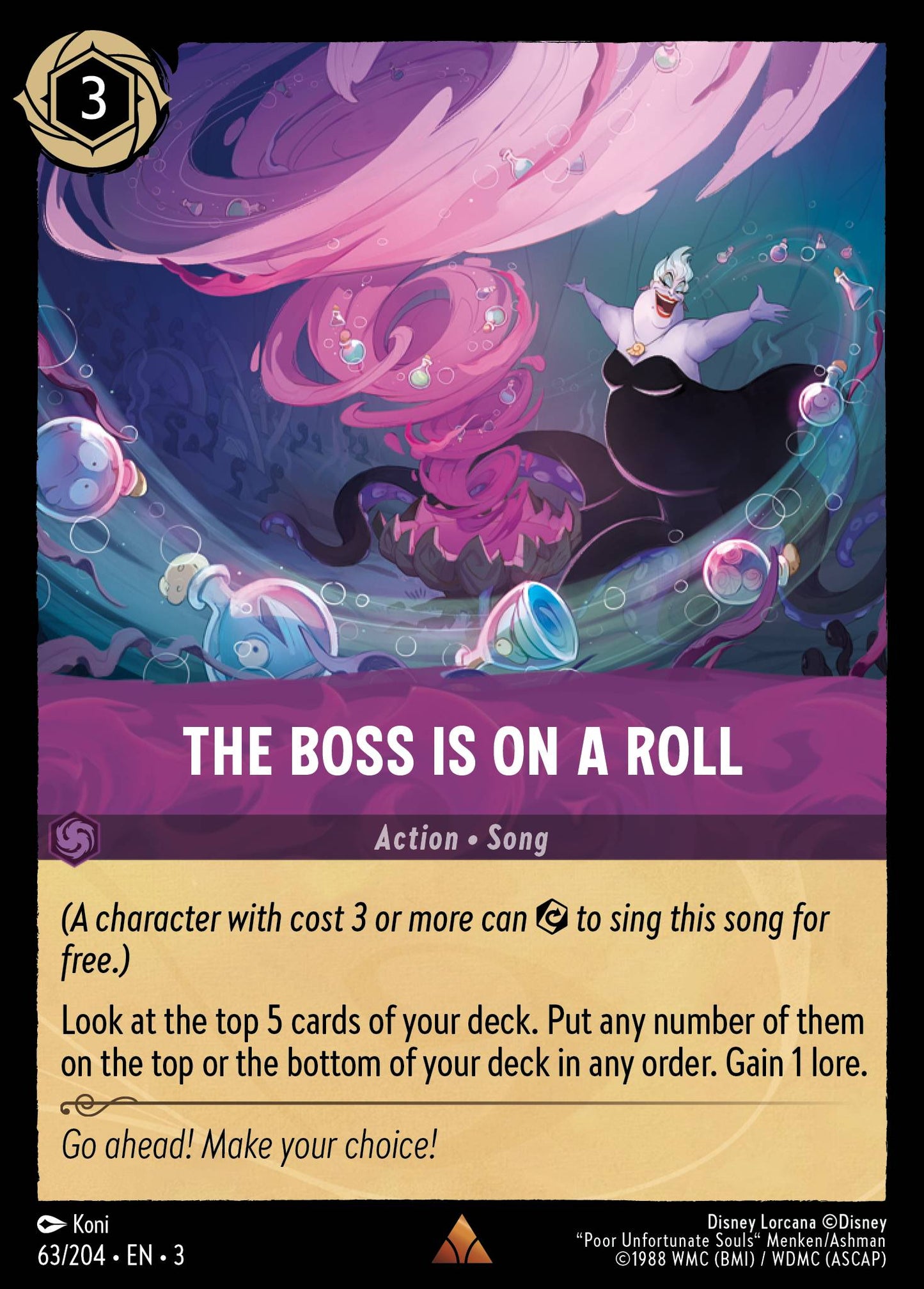 The Boss is on a Roll -  63/204