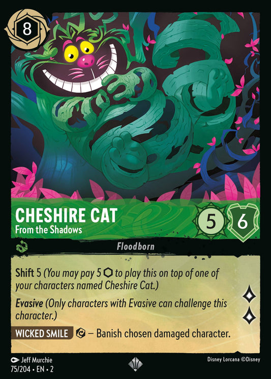 Cheshire Cat - From the Shadows - 75/204 (Foil)