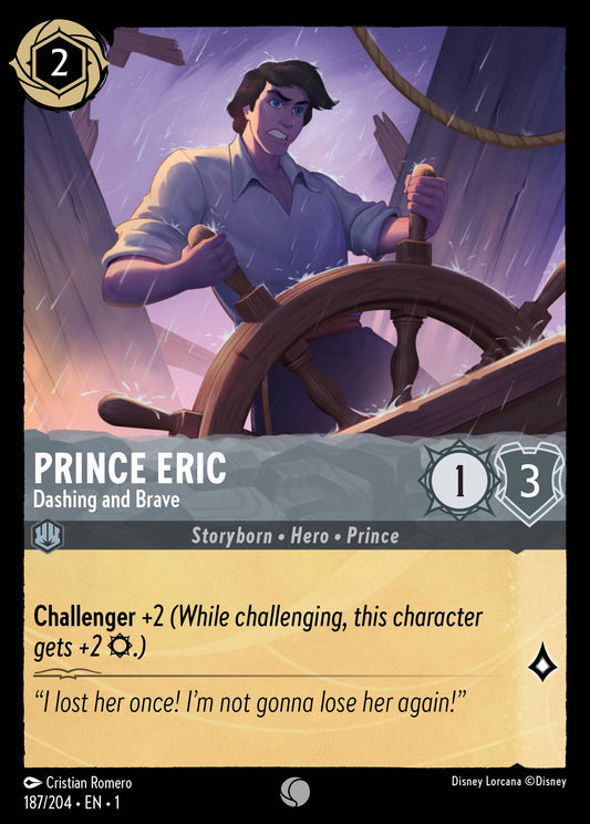Prince Eric - Dashing and Brave - 187/204 (Foil)
